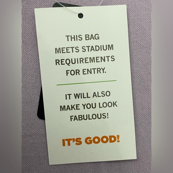 🏈🛍️ Los Angeles LA CHARGERS Logo Clear PVC Plastic TOTE BAG - STADIUM FRIENDLY - Picture 3 of 4